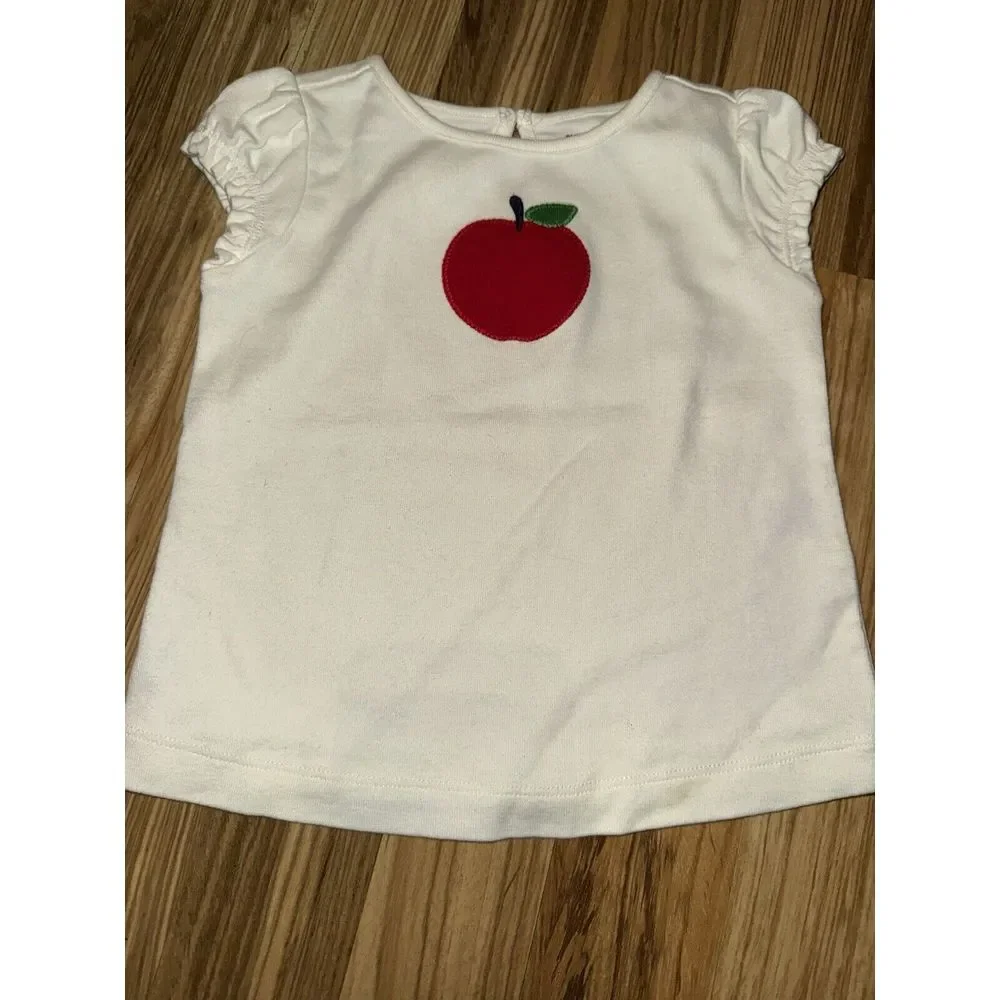 Gymboree GAP Baby Girls‎ Lot 12-24 Months Apple Sweater Overalls Hat Vest